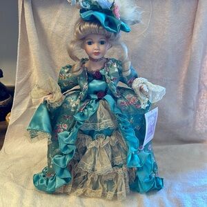 Collectible porcelain doll memories